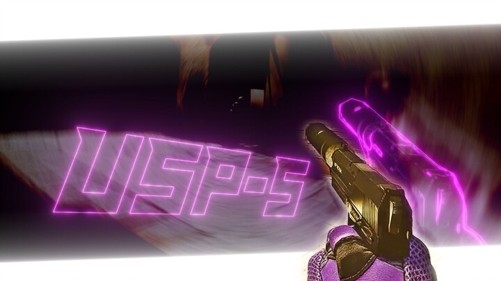 【CSGO Clip】Challenge the most handsome USP in all B stations! ✨