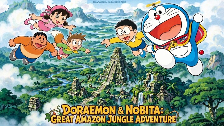 Nobita's great adventure in amazon Jungle