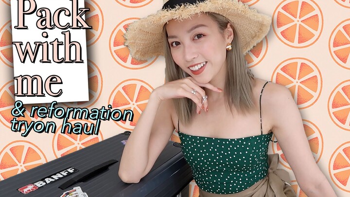 Đi du lịch thôi✈️ Vui vẻ xếp vali????+ thử váy hoa xinh đẹp của reformation