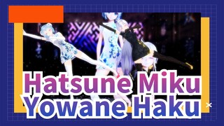[Hatsune Miku MMD]Hatsune Miku dễ thương ❤ Yowane Haku QuQ