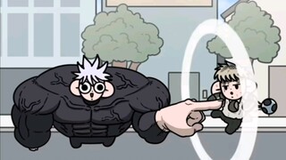 ultimate gojo vs. Saitama