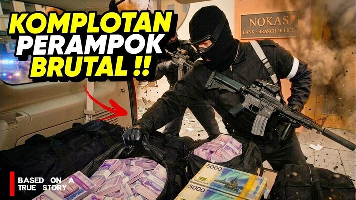 KISAH NYATA !! BAHKAN POLISI DIBUAT KETAR-KETIR OLEH KOMPLOTAN PERAMPOK INI • AL