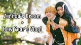 [UchihaHotline] Zenitsu's Dream Photoshoot Vlog! (Demon Slayer Cosplay)