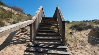 阿德莱德 Port Noarlunga 河流到海滩