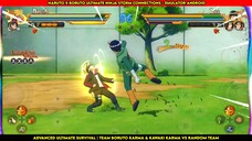 TEAM KARMA VS TIM GUY - NARUTO STORM CONNECTIONS ANDROID GAMEPLAY