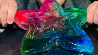 [ASMR]Eating colorful frozen star