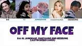 off my face by d.o,iu,jungkook,chaeyoung,heesung