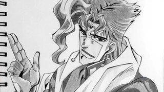 [Anime vẽ tay] Mười bảy năm cô đơn đổi lấy năm mươi ngày tình bạn (Kakyoin)