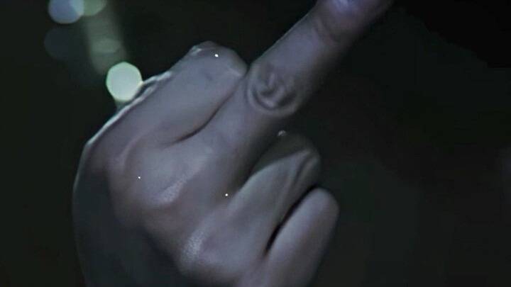 “One finger, huh? I can do that too!”