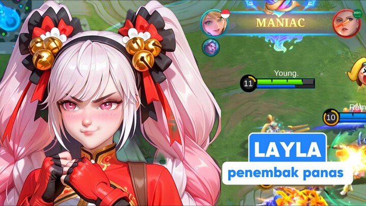 RUDAL UKURAN JUMBO LAYLA BIKIN HANA KELUAR SAMPE BECEK ☠️