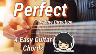 Perfect - One Direction Guitar Chords (4 Easy Guitar Chords for Whole Song)