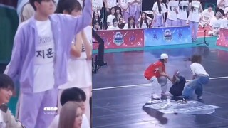 2024偶像运动会  TWS 韩志薰 reaction to BADVILLIAN街舞比赛完整版
