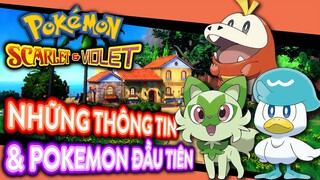 [POKEMON GEN 9] Những thông tin đầu tiên về Pokemon SCARLET & VIOLET