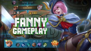 MLBB gameplay Fanny SAVAGE