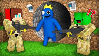 How Mikey & JJ Became War vs Rainbow Friends in Minecraft (Maizen Mazien Mizen)