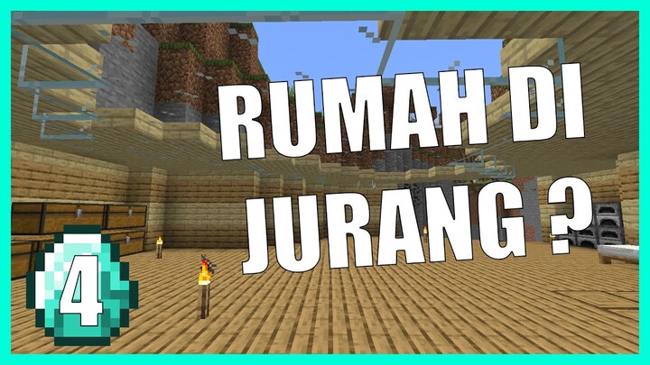 LANJUT BUILD RUMAH! - Ep. 4 Minecraft Survival Indonesia
