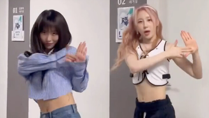 【Lee Chae-yeon x Vũ công chiến binh đường phố rozalin x cô gái xinh đẹp isaac】Thử thách "Knock": Vũ 