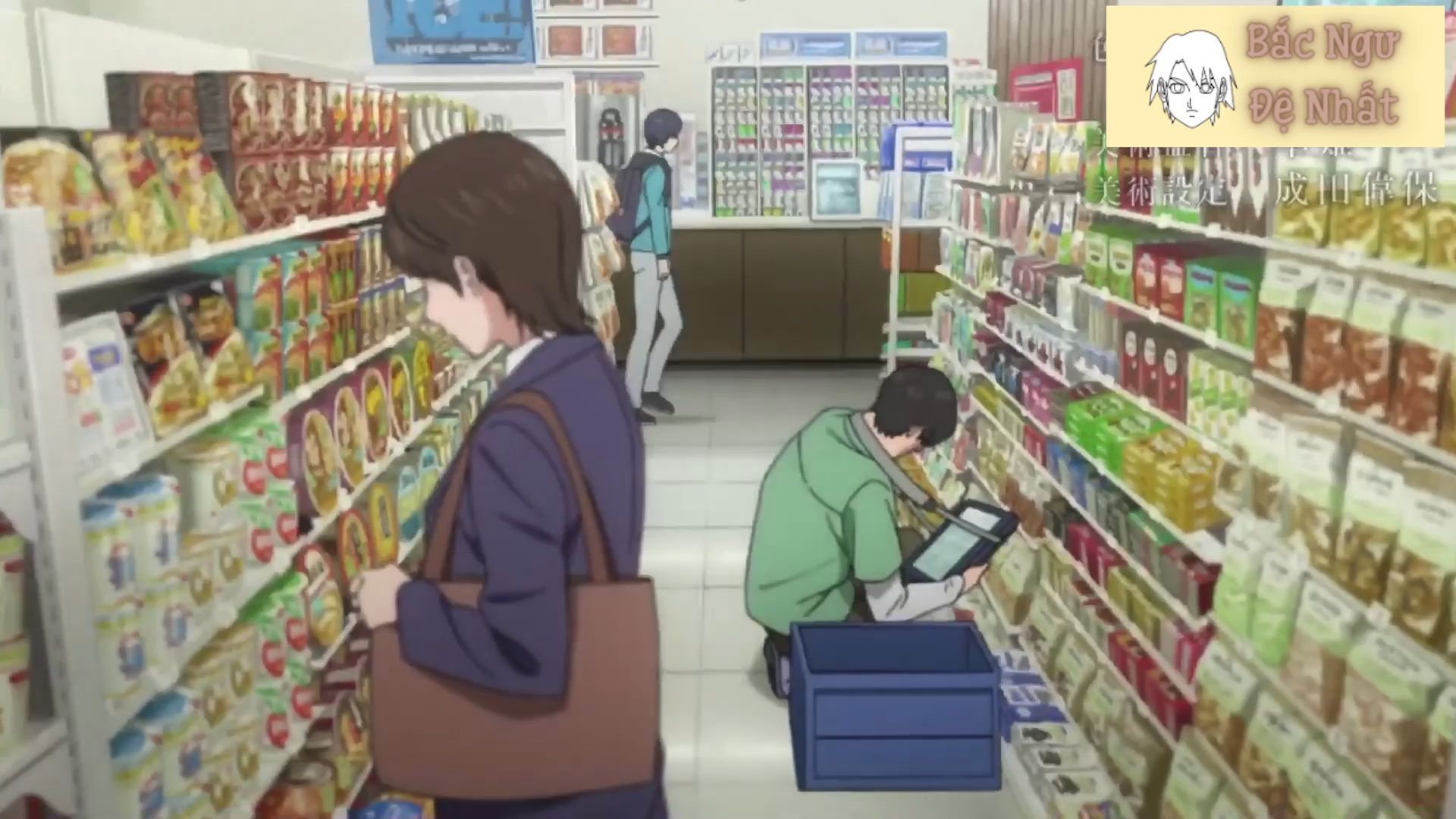 anime visual of a happy little girl in a grocery store | Stable Diffusion |  OpenArt