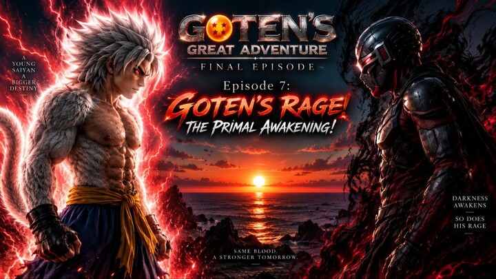 Goten’s Great Adventure - Final Episode - Goten's Rage! The Primal Awakening!