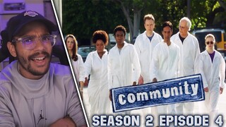 Community: Season 2 Episode 4 Reaction! - Basic Rocket Science