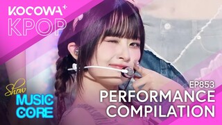 PERFORMANCE COMPILATION -- IVE, Solar, SEVENTEEN, and more! | Show! Music Core EP853 | KOCOWA+