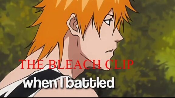 The bleach anime movie