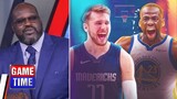 NBA GameTime on Mavericks vs Warriors - Gm 1: Is Draymond Green the one to finally stop Luka Doncic?