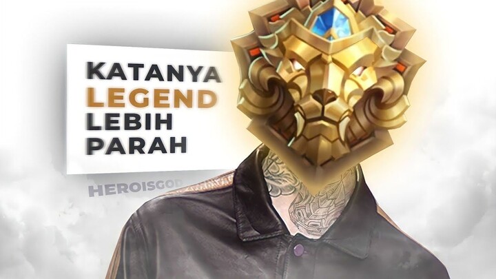 Katanya Legend lebih Parah