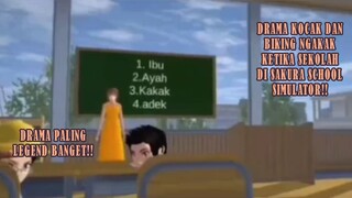 DRAMA KOCAK YANG BIKIN NGAKAK!! DRAMA LEGEND KETIKA DI SEKOLAH SAKURA SCHOOL SIMULATOR!!