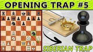 SIBERIAN TRAP||  Tactical Motif na dapat mong Malaman!