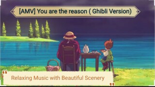 AMV You are the reason ( Ghibli Version)