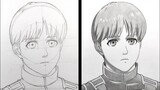 How to Draw ARMIN Arlert - Attack on Titan