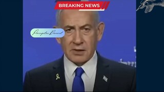 Perdana Menteri Israel, Benjamin Netanyahu, menyampaikan pidato selama tujuh menit yang dipublikasik