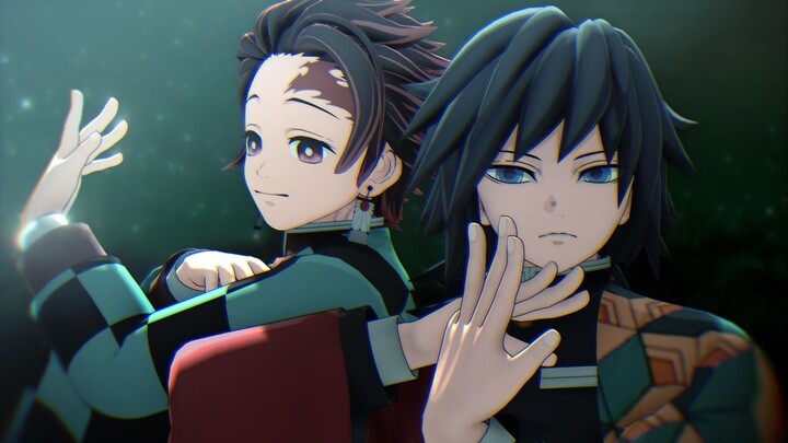 [Demon Slayer MMD] GASSHOW [Tomioka Giyu & Kamado Tanjiro]