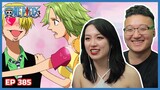 HEADING TO FISHMAN ISLAND! | One Piece Episode 385 Couples Reaction & Discussion