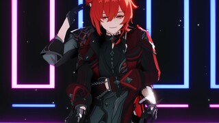 [เก็นชินอิมอิมแพกต์MMD] Danger ❤ Danger ❤ Party ❤ คู่ ❤ Diluc (Yin Hong Last Night)/Dadalia