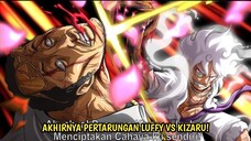 EPIC! AKHIRNYA LUFFY VS KIZARU! KRU TOPI JERAMI BERNIAT KABUR KE PULAU ELBAF! ONE PIECE