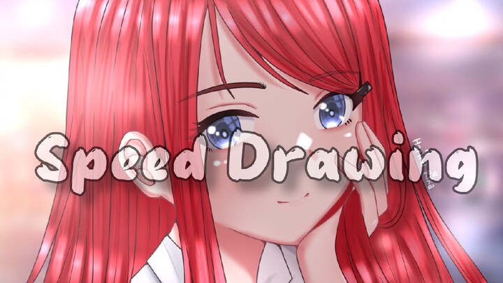 Speed Drawing Kushina❤️ ~NARUTO [Vtuber Indonesia]