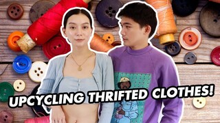 DIY UPCYCLING OLD CLOTHES (PHILIPPINES) | WE DUET