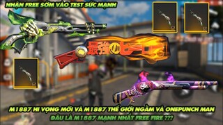 Free Fire| Được tặng Free sớm M1887 Hi Vọng  - mang vào test thử  bất ngờ với sức mạnh kinh khủng