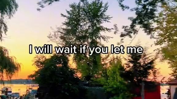 i will wait you