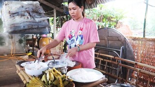 Làm Kem Chuối Ngày Mưa !!!