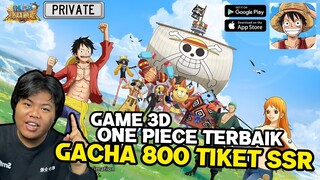 Game One Piece 3d Trunbase Terbaik & Gacha 800 Tiket SSR Lebih dapatin ssr terbaru!! OPBW V2.5