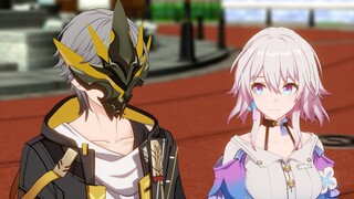 Please remove your mask for me to see (Caelus & March) - MMD Honkai Star Rail