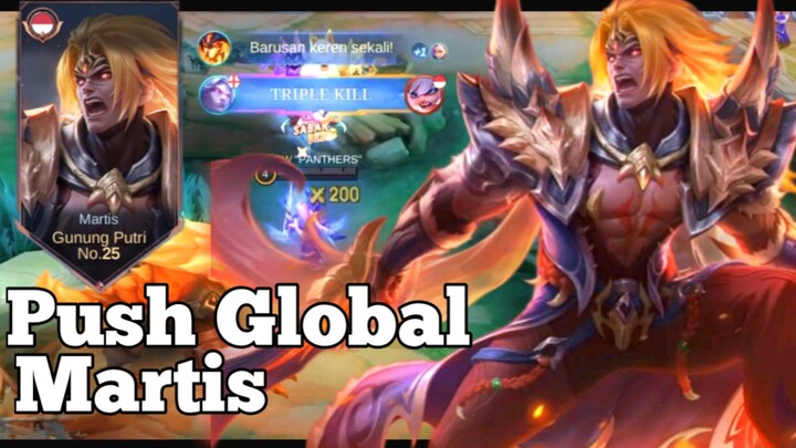 Push Top Global Martis🔥🔥, Apakah bisa??😤😤