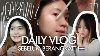 VLOG TERAKHIR SEBELUM KE BELANDA + SKINCARE ROUTINE! 👀🇳🇱