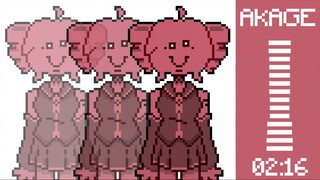 AKAGE Akage x Pixel | Meme animasi