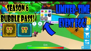 GOT NEW LEGENDARY PET! NEW UPDATES! SEASON 6! - BUBBLE GUM SIMULATOR