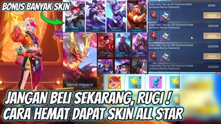 CARA HEMAT & UNTUNG DAPAT SKIN ALLSTAR MELISSA, BONUS BANYAK SKIN EPIC DAN DAPAT SEMUA EVENT