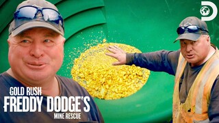 Freddy Mines a LIFE CHANGING Gold Haul! | Gold Rush: Freddy Dodge's Mine Rescue